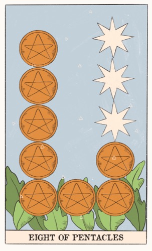Eight of Pentacles
