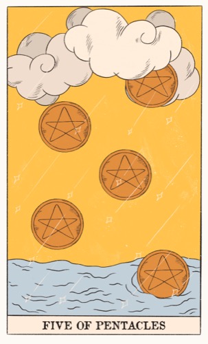 Five of Pentacles