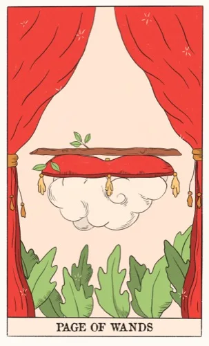 Page of Wands tarot card (Rider–Waite–Smith)