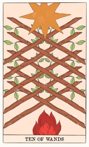 Ten of Wands