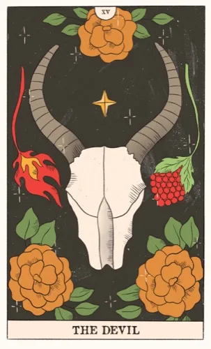 The Devil tarot card (Rider–Waite–Smith)